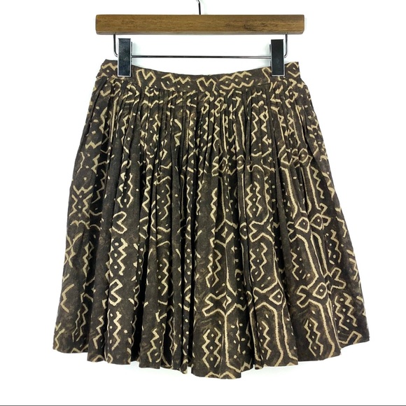 Norma Kamali Dresses & Skirts - FREE PEOPLE |Vintage 1980's Tribal Print Skirt